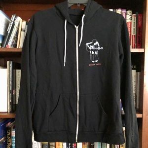 Joshua Radin hoodie w/front zipper & pockets